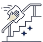 Passages, Stairs & Handrails Cleaning